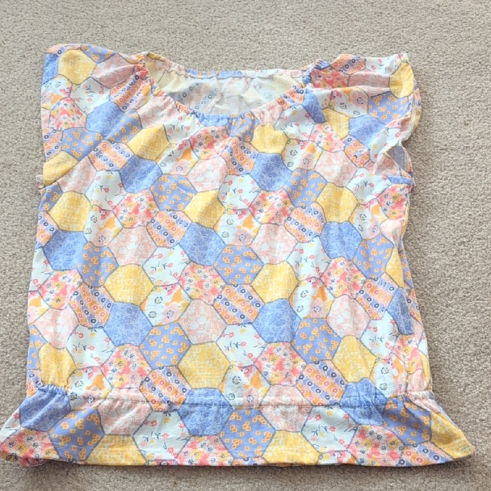 Place Multicolor Floral Top